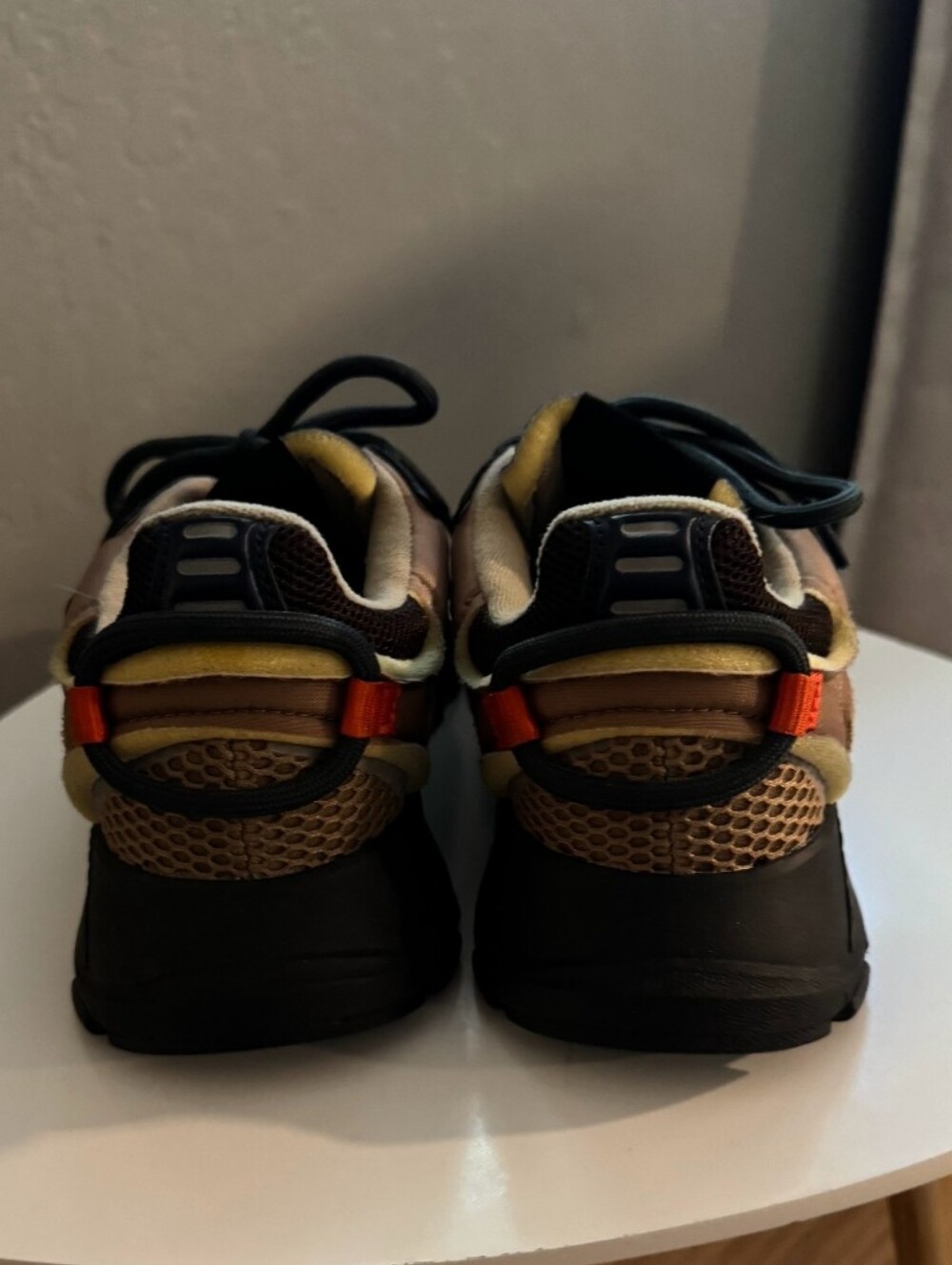 Lacoste L003 Neotextile Multi-Tone Brown & Black Suede Sneakers - Picture 2 of 5